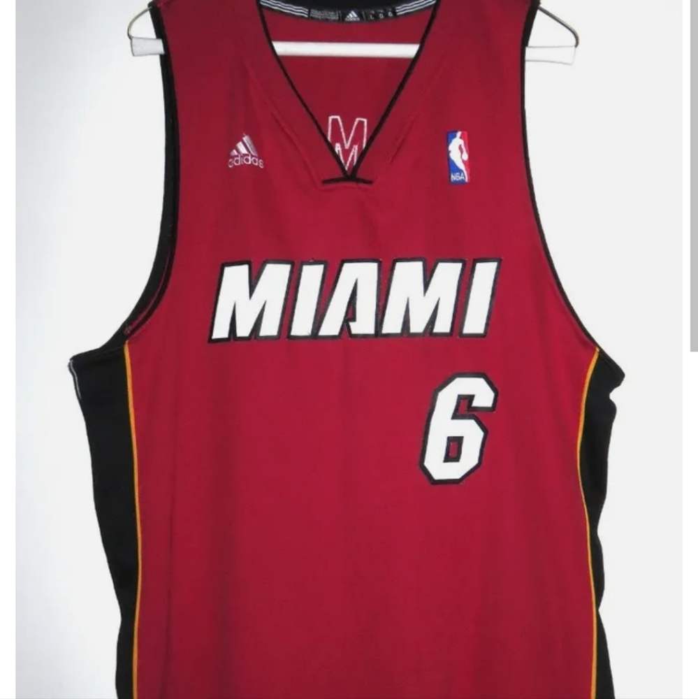 LeBron James and Allen Iverson jerseys